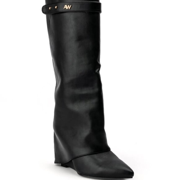 AZALEA WANG Wedge Boot - Picture 3 of 6